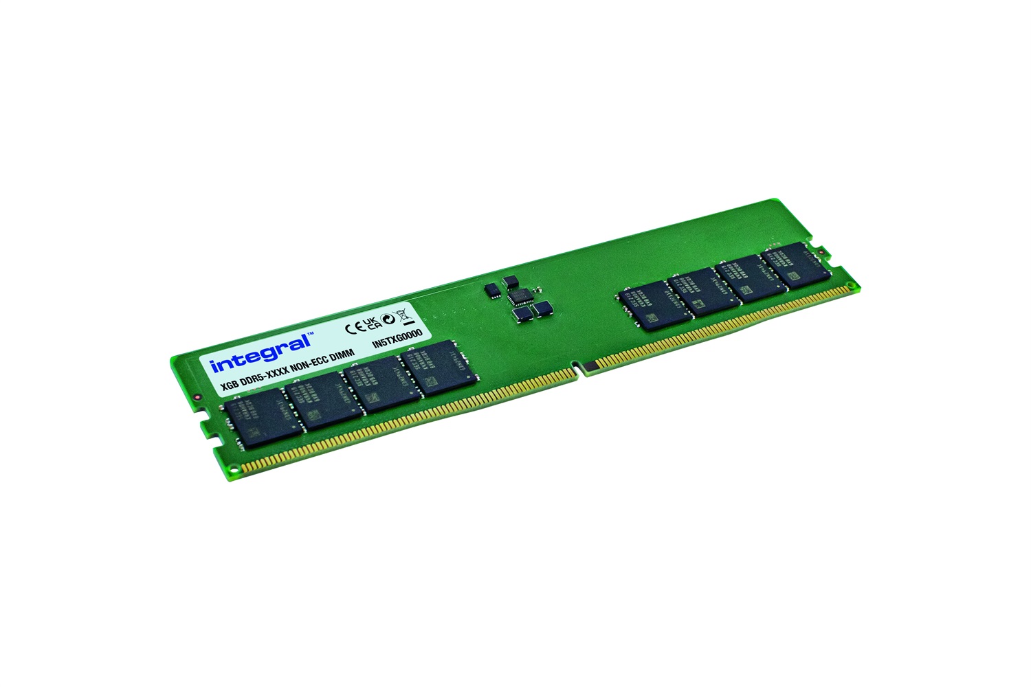 Integral 8GB DDR5 RAM 4800MHz DIMM per PC Desktop - Modulo di Memoria ad Alte Prestazioni