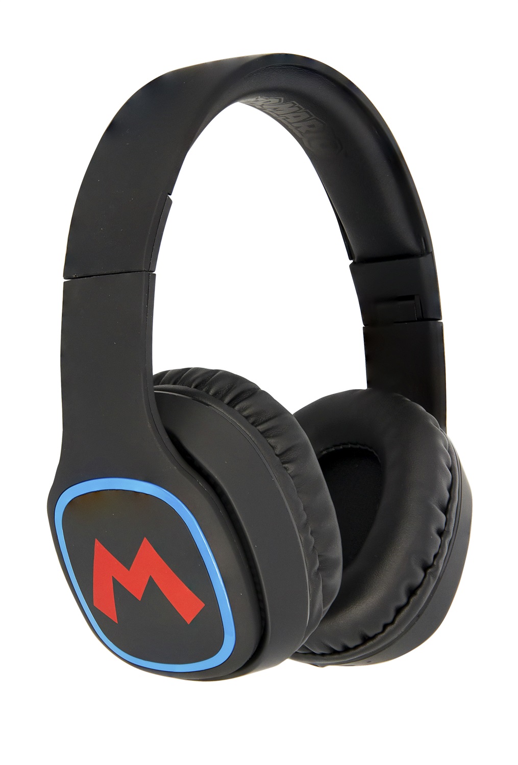 OTL Technologies SM0698 Cuffia Wireless Bluetooth a Padiglione per Musica e Chiamate - Nero, Blu, Rosso, 20-20000 Hz, 30 Ore di Autonomia