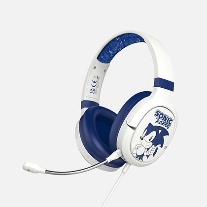 OTL Technologies Sonic Boom SH0900 Cuffie Cablato A Padiglione Gaming Blu e Bianco con Microfono