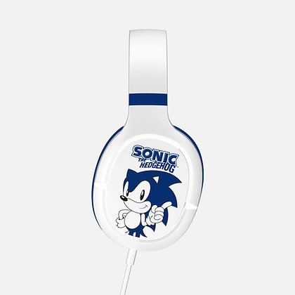 OTL Technologies Sonic Boom SH0900 Cuffie Cablato A Padiglione Gaming Blu e Bianco con Microfono