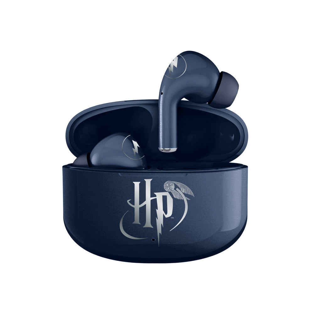 OTL Technologies HP1133 Auricolari TWS In-ear Bluetooth V5.0 con Custodia di Ricarica USB-C - Navy Silver Core