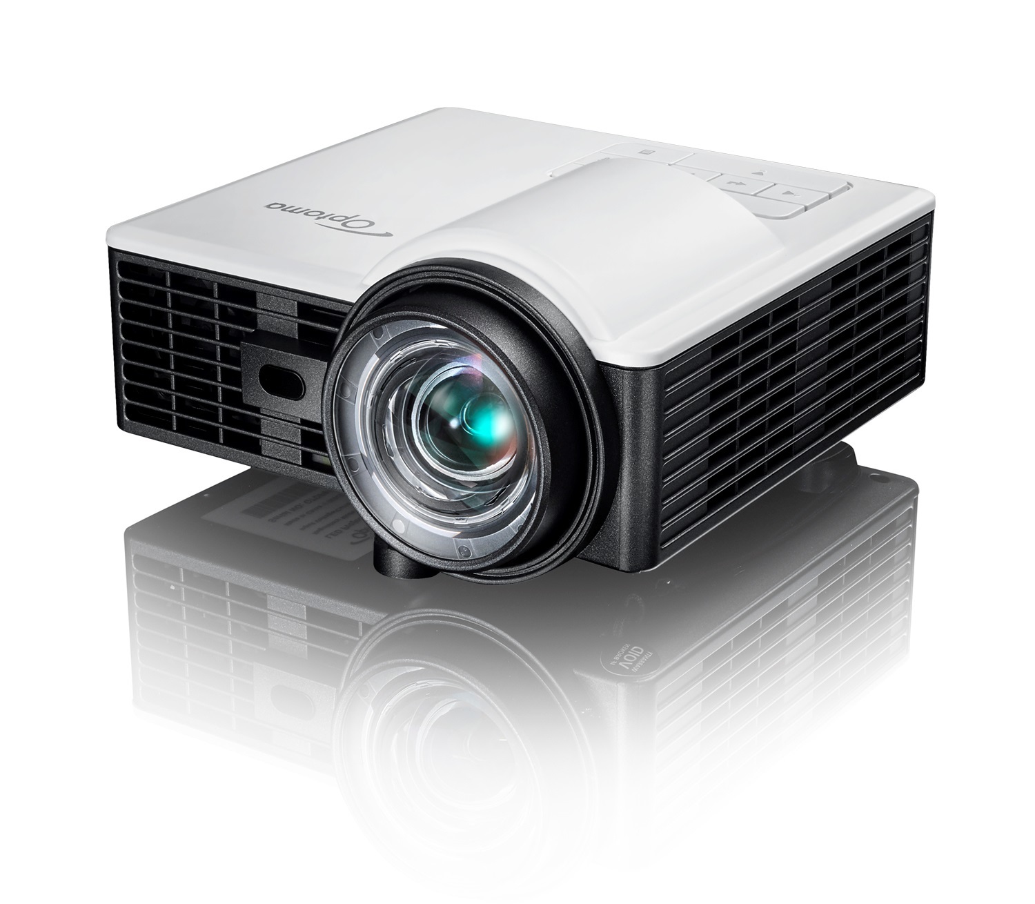 Optoma ML1050ST Videoproiettore DLP a Corto Raggio 1000 ANSI Lumen WXGA (1280x800) Compatibilità 3D Ultra Compatto con Durata Lampada di 20000 Ore
