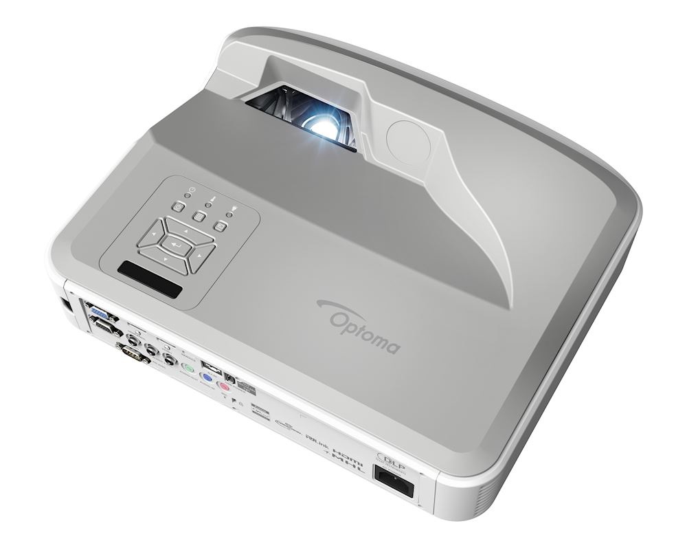 Optoma ZU500USTe Videoproiettore Laser DLP Ultra Corto 5000 ANSI Lumen WUXGA (1920x1200) Compatibile 3D Bianco