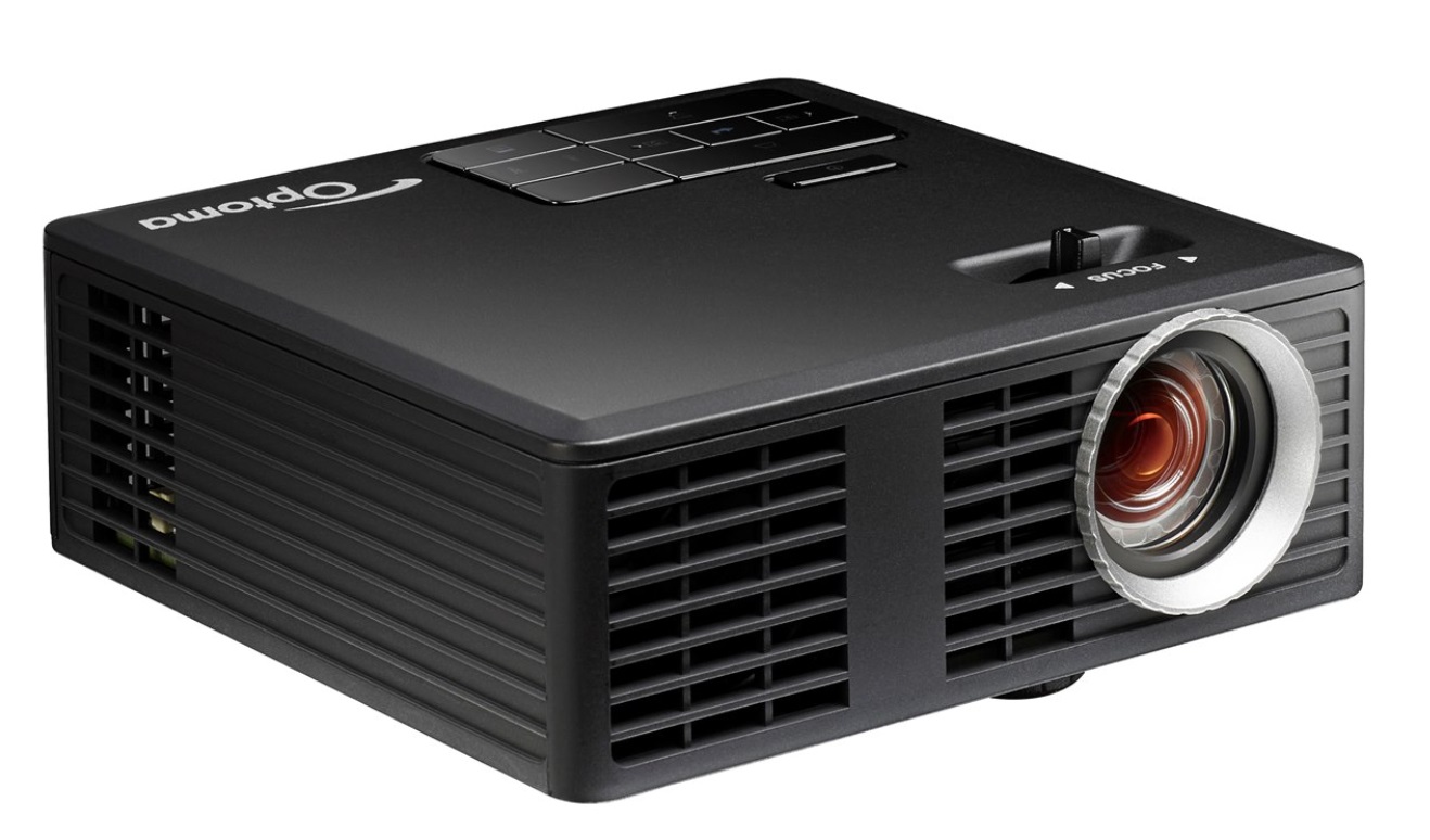 Optoma ML750i Proiettore LED Portatile 450 ANSI Lumen, Risoluzione WXGA, Compatibile 3D, con Memoria Integrata e Lettore Multimediale