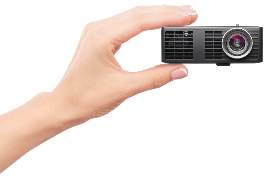 Optoma ML750i Proiettore LED Portatile 450 ANSI Lumen, Risoluzione WXGA, Compatibile 3D, con Memoria Integrata e Lettore Multimediale