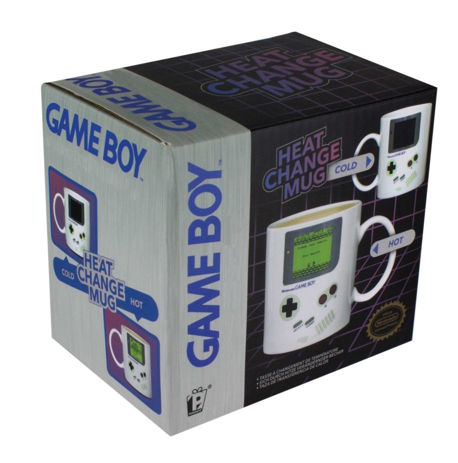 Paladone Tazza Termosensibile Gameboy Cambia Colore - 290ml, Regalo per Gamer, Ceramica Multicolore
