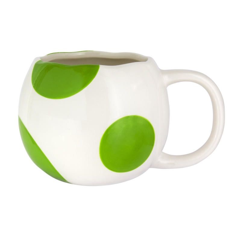 Paladone Tazza Super Mario Yoshi Egg in Ceramica - Grande Capacità, Regalo Perfetto per Fan Nintendo