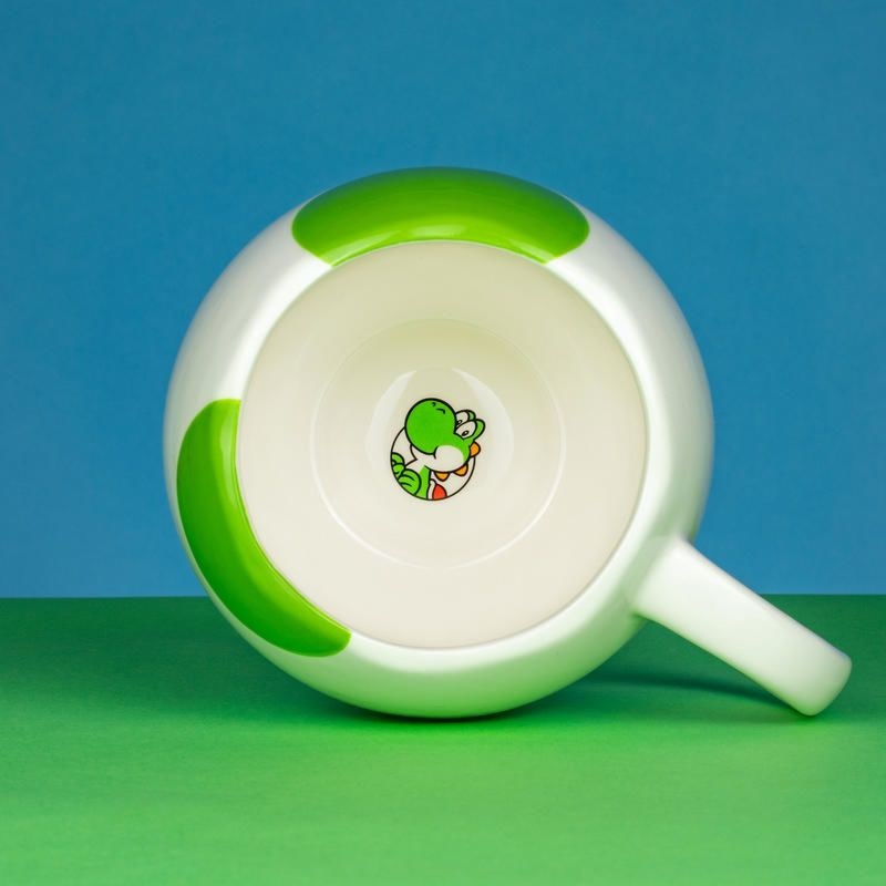 Paladone Tazza Super Mario Yoshi Egg in Ceramica - Grande Capacità, Regalo Perfetto per Fan Nintendo