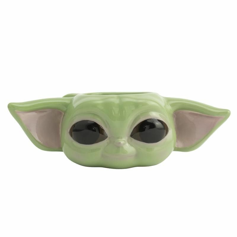 Paladone Tazza Porcellana 3D The Mandalorian - The Child (Grogu/Baby Yoda) 300ml, Regalo per Fan di Star Wars