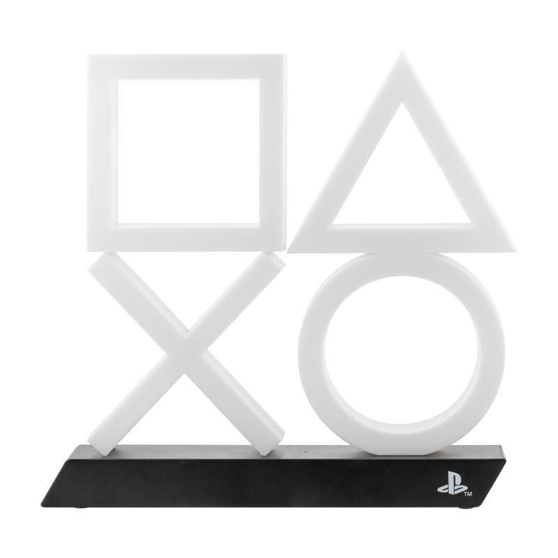 Paladone Icons Light XL - Lampada da Tavolo Ufficiale PlayStation 5 con Illuminazione Soffusa