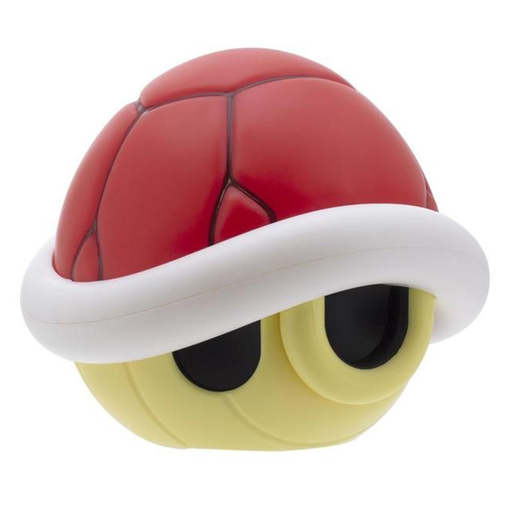 Paladone Guscio Rosso Super Mario - Lampada con Suono Ufficiale di Mario Kart, Decorazione Gaming