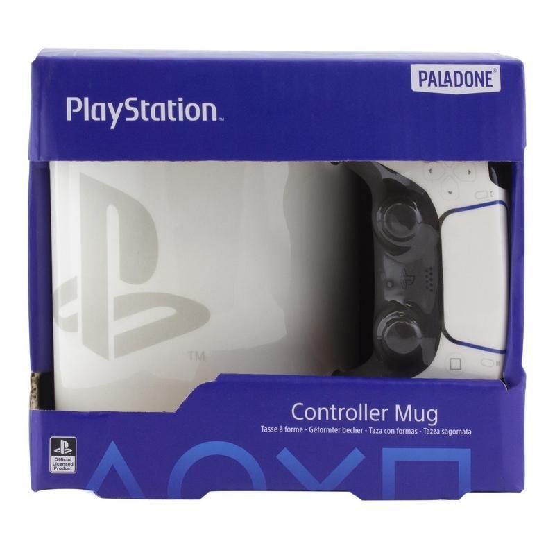 Paladone Tazza PlayStation 3D a Forma di Controller PS5 in Ceramica, 480ml