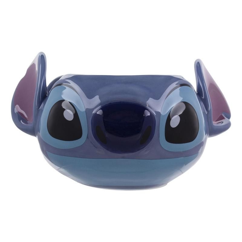 Paladone Tazza Stitch in Ceramica Dipinta a Mano - Tazza Sagomata 450ml - Regalo per Fan Disney