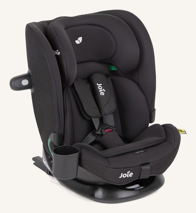 Joie i-Bold Seggiolino Auto ISOFIX i-Size - da 76 a 150 cm (dai 15 mesi ai 12 anni) - Reclinabile, Poggiatesta Regolabile, Protezioni Laterali Avanzate - Colore Shale