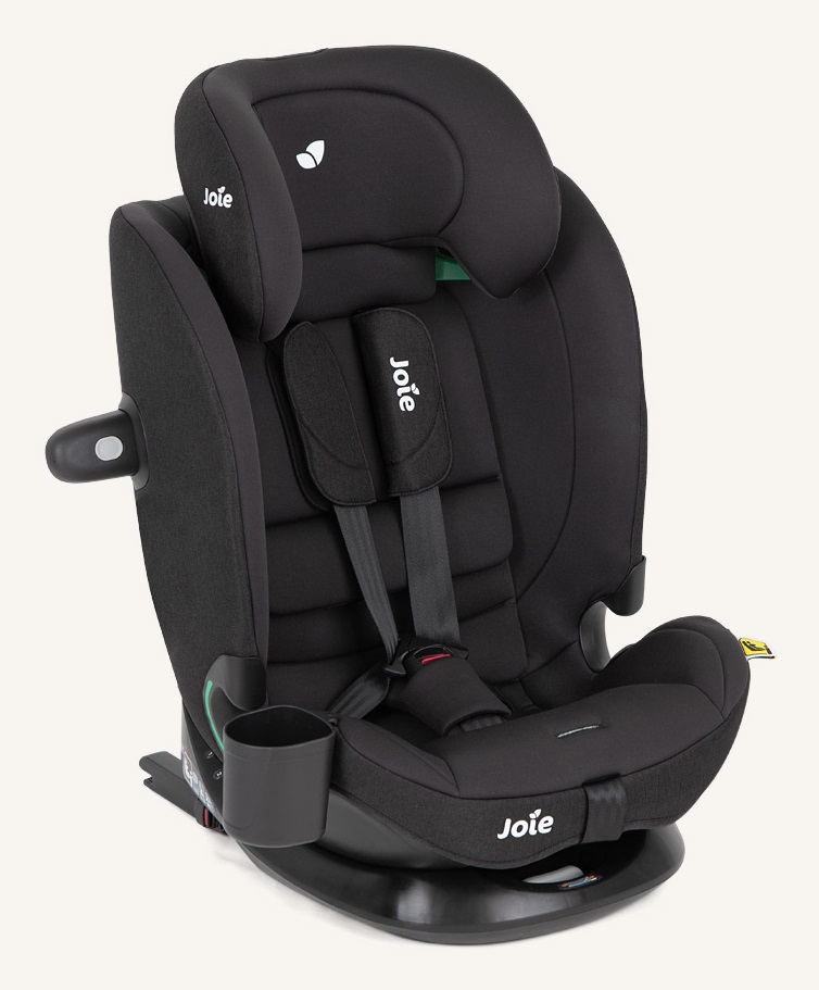 Joie i-Bold Seggiolino Auto ISOFIX i-Size - da 76 a 150 cm (dai 15 mesi ai 12 anni) - Reclinabile, Poggiatesta Regolabile, Protezioni Laterali Avanzate - Colore Shale