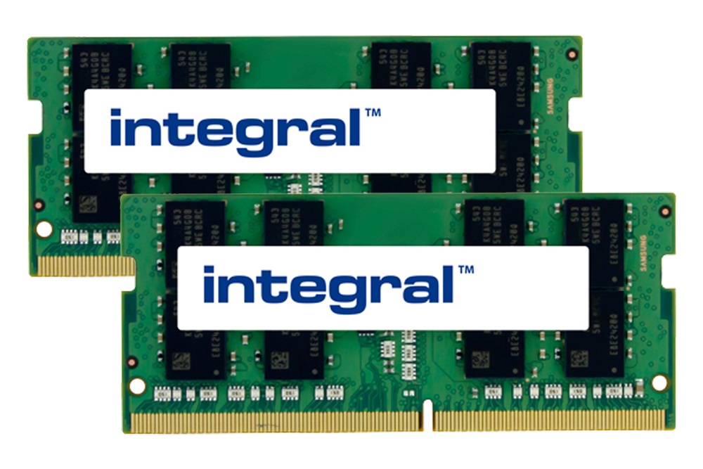 Integral 64GB (2x32GB) RAM Laptop DDR4 2666MHz Unbuffered SO-DIMM