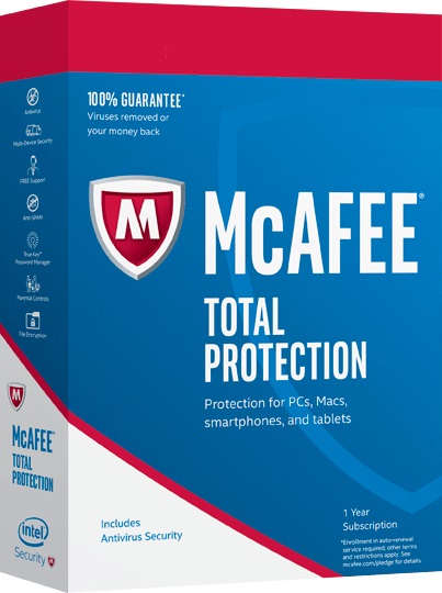 McAfee Total Protection 1 Dispositivo 1 Anno - Sicurezza Antivirus per Windows, MacOS, Android e iOS - Licenza ESD