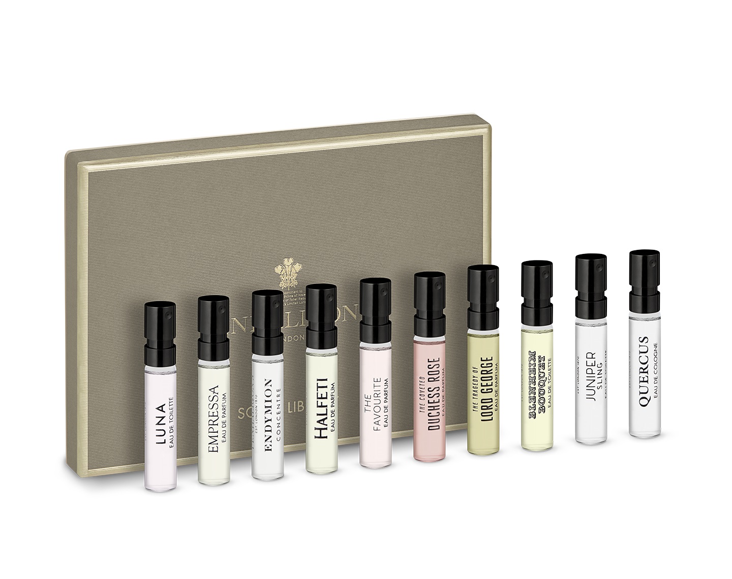 Penhaligon's Scent Library Discovery Set - 10 Campioni da 2 ml delle Fragranze Best Seller