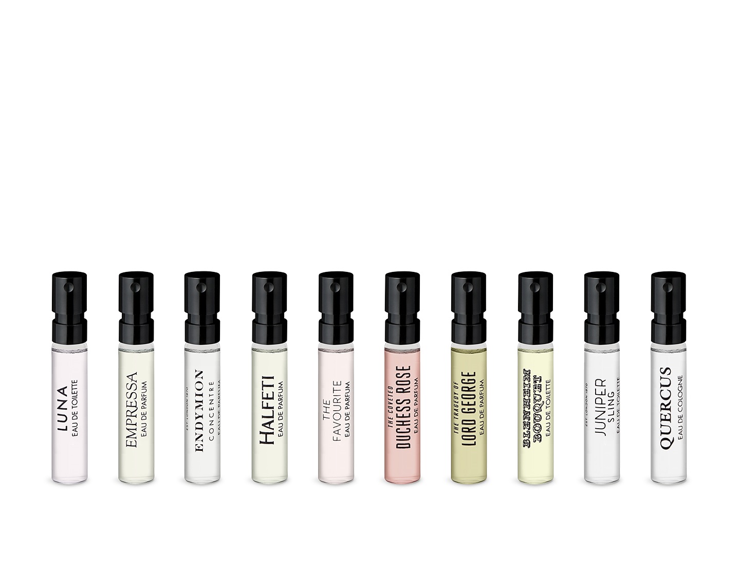 Penhaligon's Scent Library Discovery Set - 10 Campioni da 2 ml delle Fragranze Best Seller