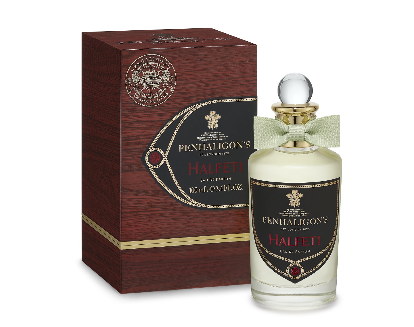 Penhaligon's Halfeti Eau de Parfum Unisex 100 ml - Fragranza Floreale e Legnosa con Pompelmo, Rosa e Oud