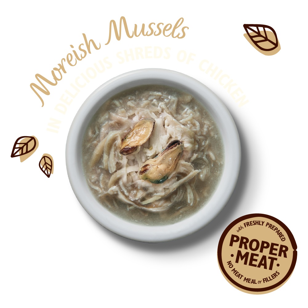 Lily's Kitchen Shredded Fillets Multipack - Cibo Umido per Gatti, 8 Lattine da 70 g, Gusti Assortiti di Pollo, Cozze, Prosciutto, Tonno e Salmone