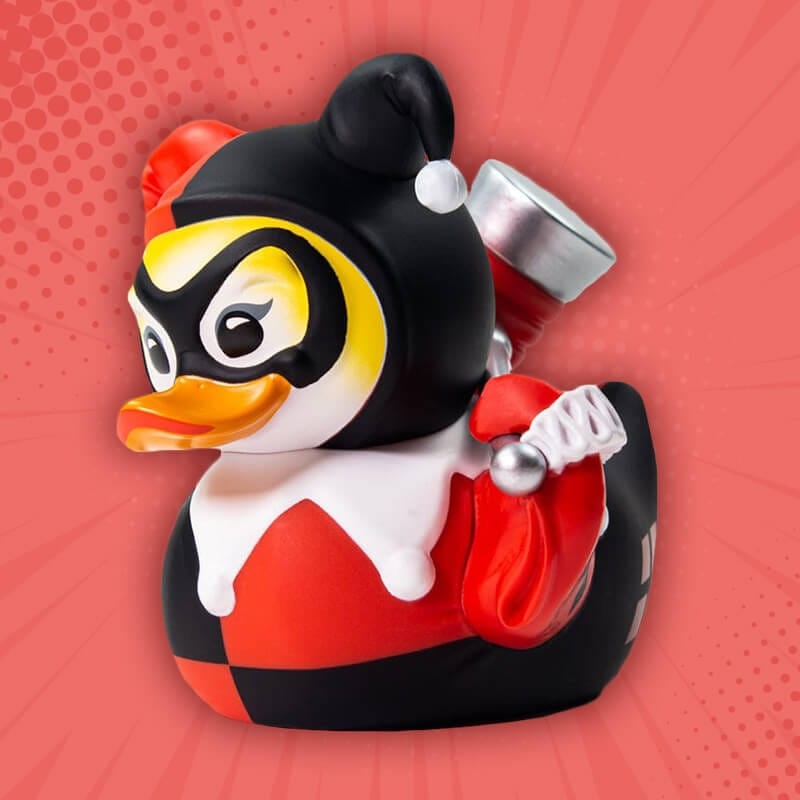 TUBBZ Harley Quinn Anatra Cosplay in Vinile - Figura da Collezione DC Comics 10 cm