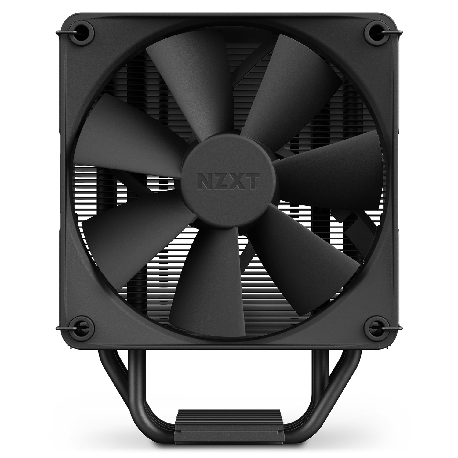NZXT T120 Dissipatore ad aria per CPU 12 cm Nero - Compatibile con AMD e Intel, 4 Heat Pipe in Rame, Cuscinetti Fluidodinamici