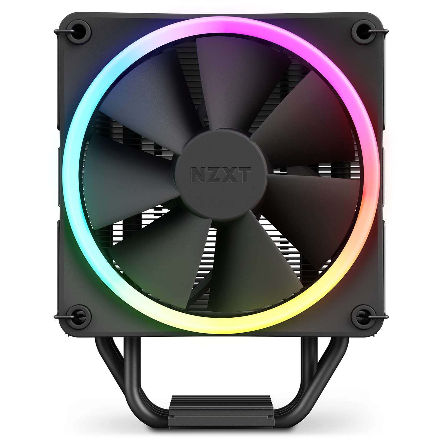 NZXT T120 RGB Dissipatore ad aria per CPU 12 cm - RC-TR120-B1 - Compatibile con AMD e Intel - Nero