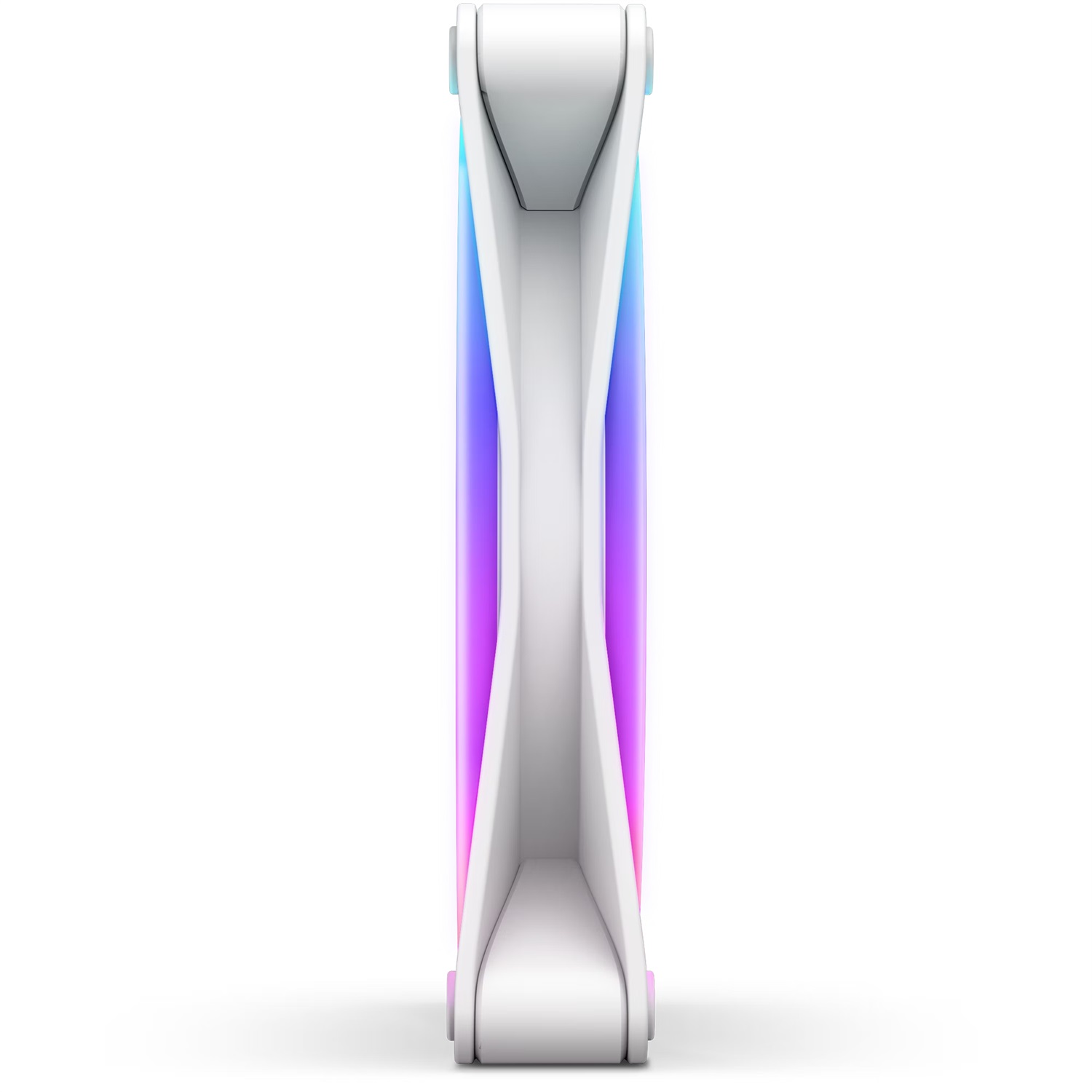 NZXT F120 RGB DUO Ventilatore 120 mm Bianco con Illuminazione RGB e Controllo PWM