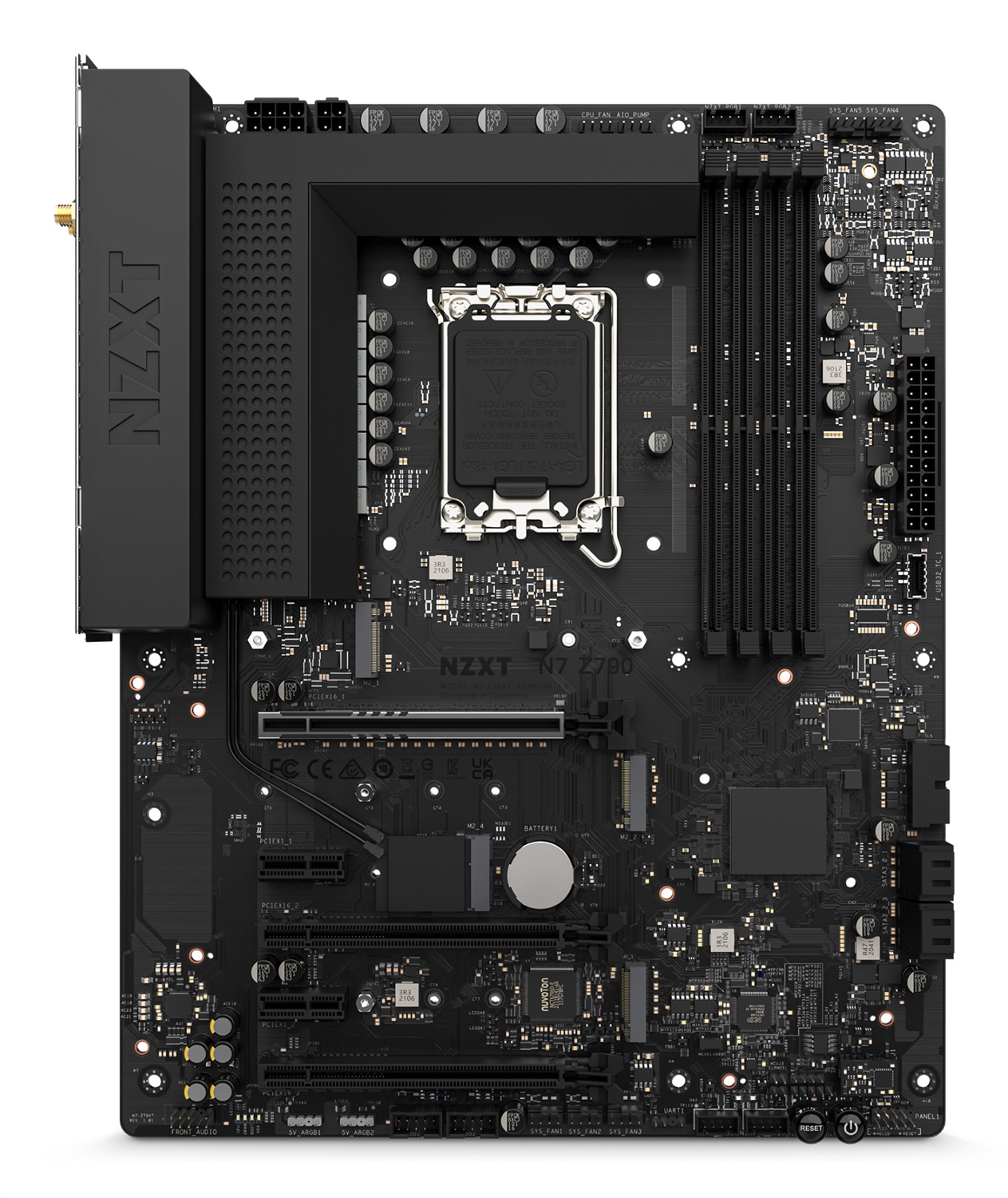 NZXT N7 Z790 Scheda Madre ATX LGA 1700 Intel Z790 - WiFi 6E, Bluetooth, Supporto DDR5, Fino a 128 GB