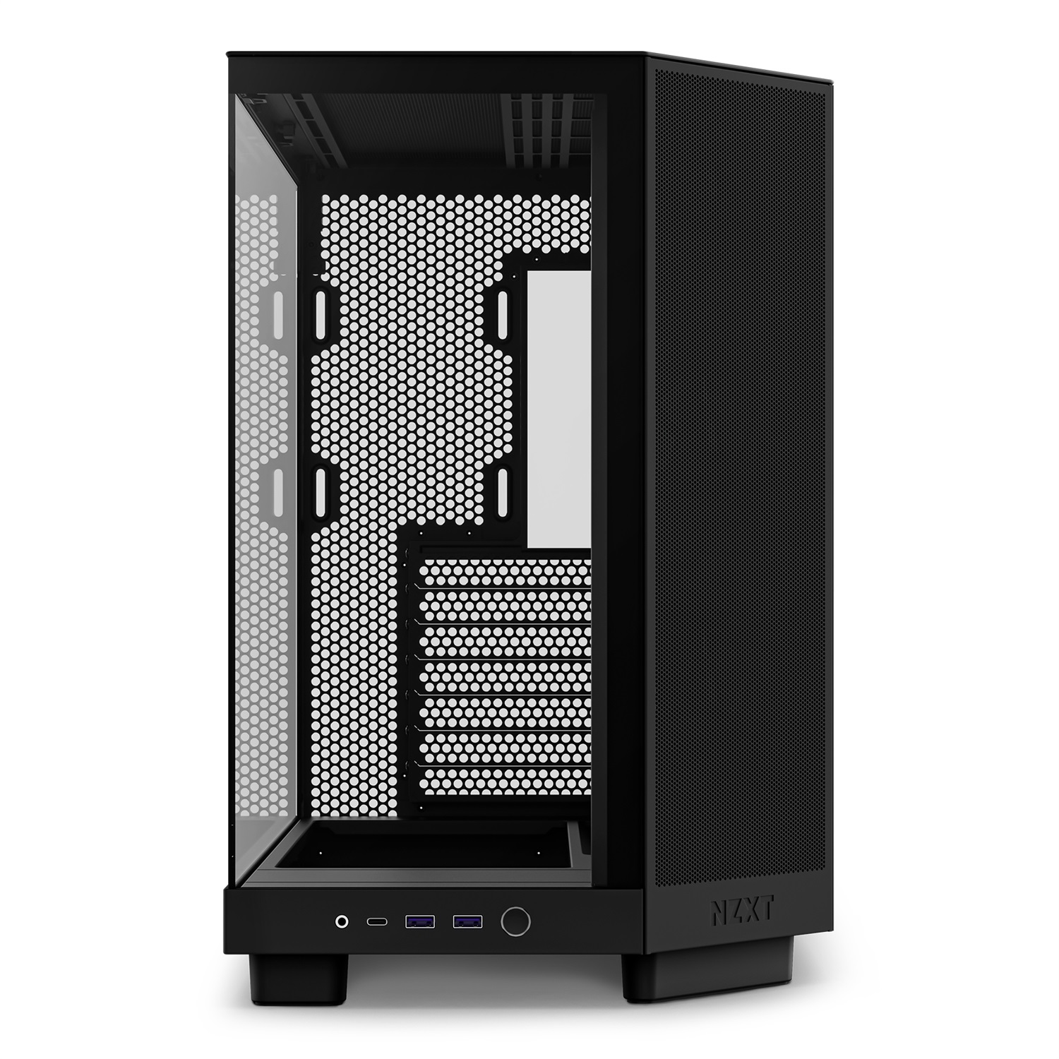 NZXT H6 Air Flow Midi Tower Nero - Case ATX con Vetro Temperato e 3 Ventole da 120 mm