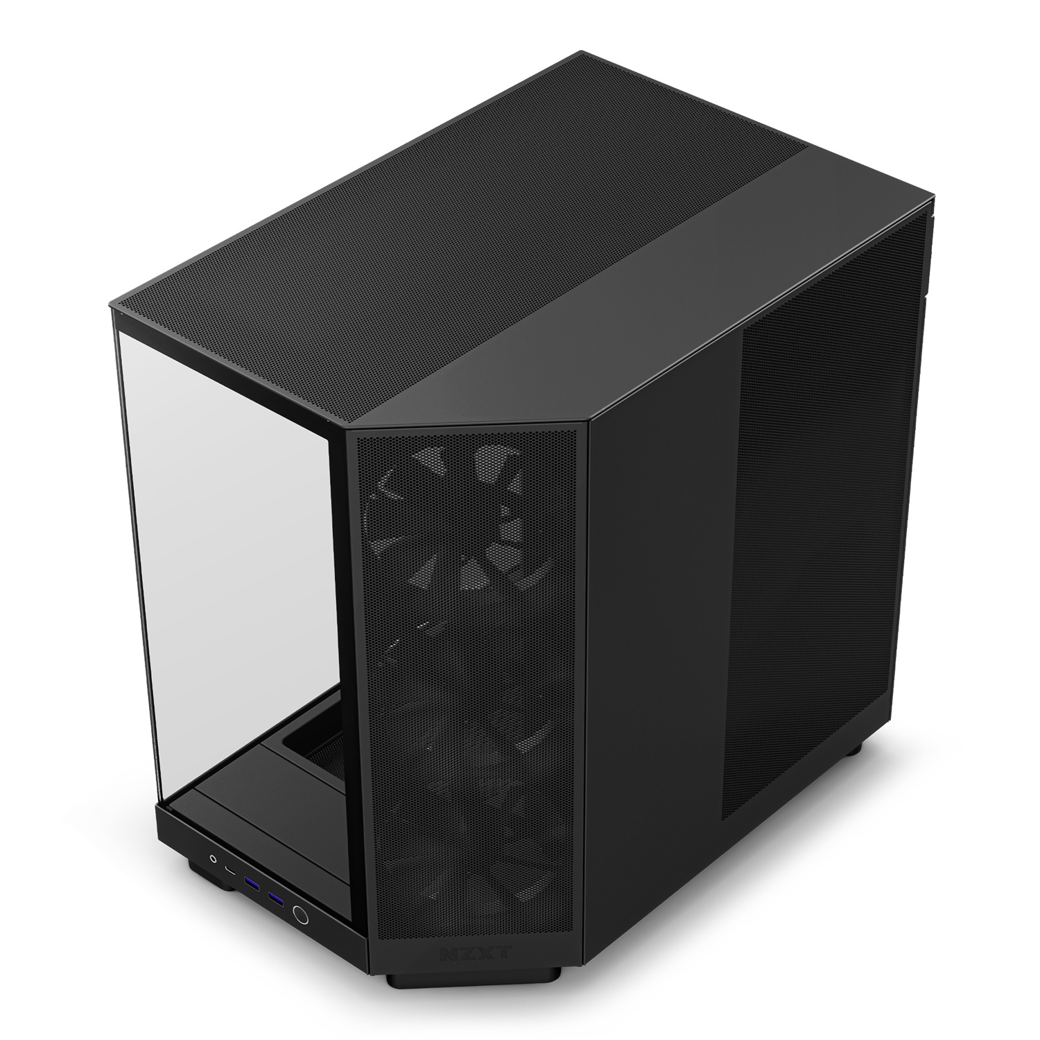 NZXT H6 Air Flow Midi Tower Nero - Case ATX con Vetro Temperato e 3 Ventole da 120 mm