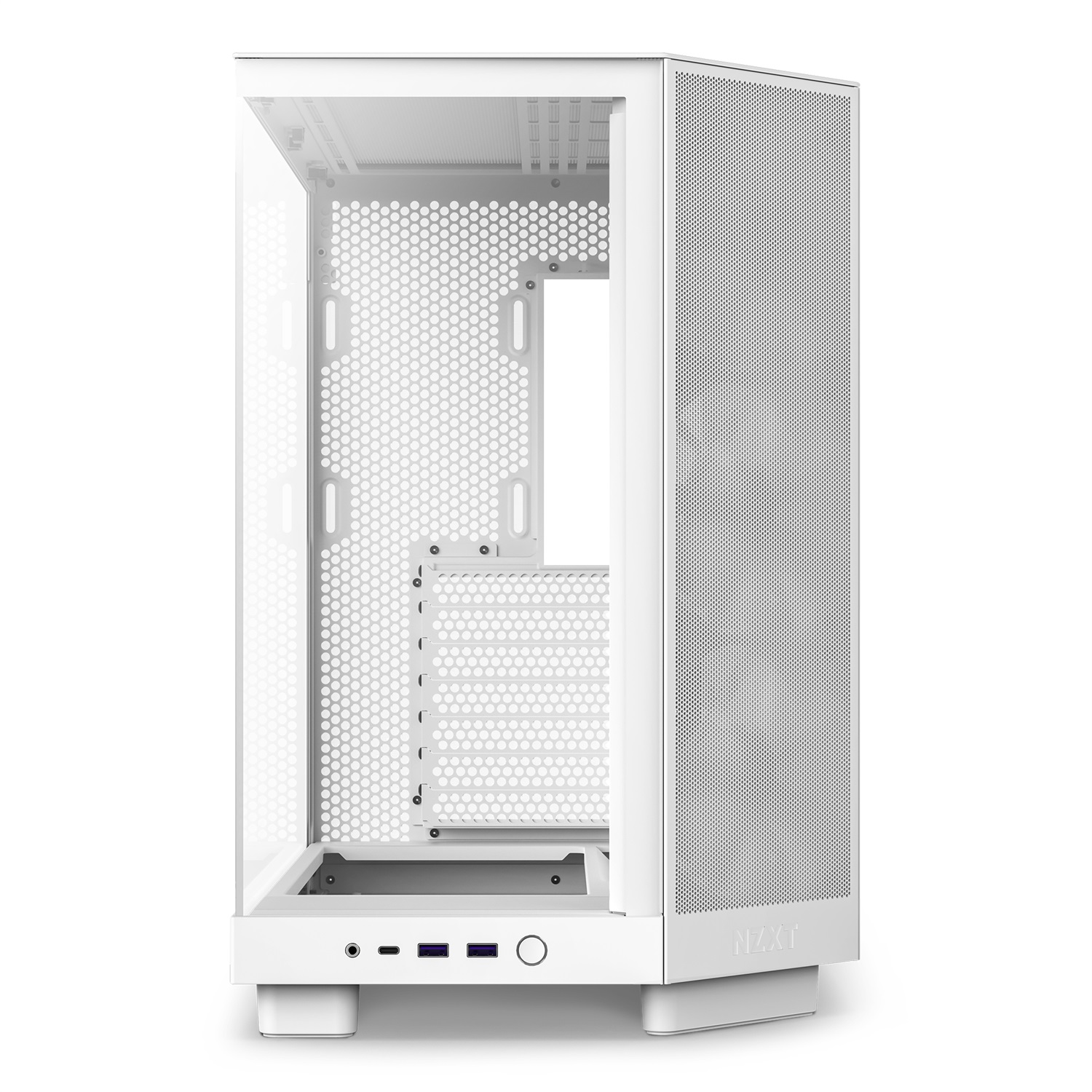 NZXT H6 Air Flow Midi Tower Bianco con Vetro Temperato e Ventole RGB