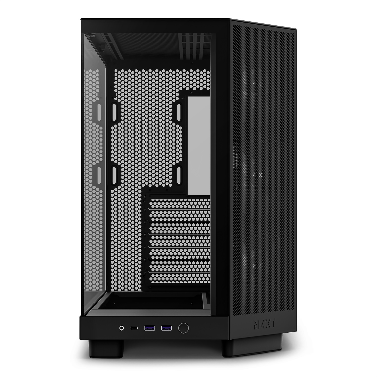 NZXT H6 Air Flow Midi Tower Nero - Case ATX con Vetro Temperato e Ventole RGB