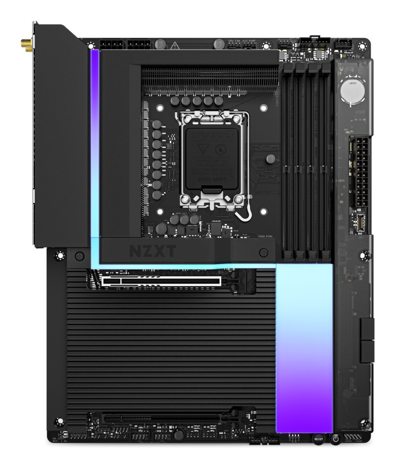 NZXT N9 Z890 Scheda Madre ATX Intel Z890 LGA 1851 (Socket V1) con supporto DDR5 e interfacce WIFI7/HDMI/TB4