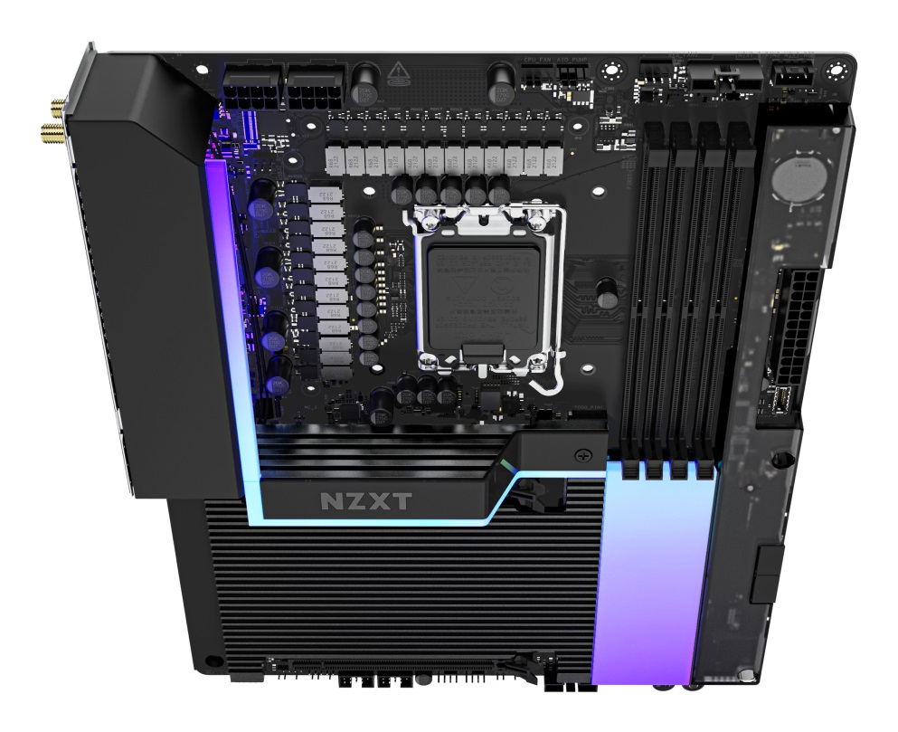 NZXT N9 Z890 Scheda Madre ATX Intel Z890 LGA 1851 (Socket V1) con supporto DDR5 e interfacce WIFI7/HDMI/TB4