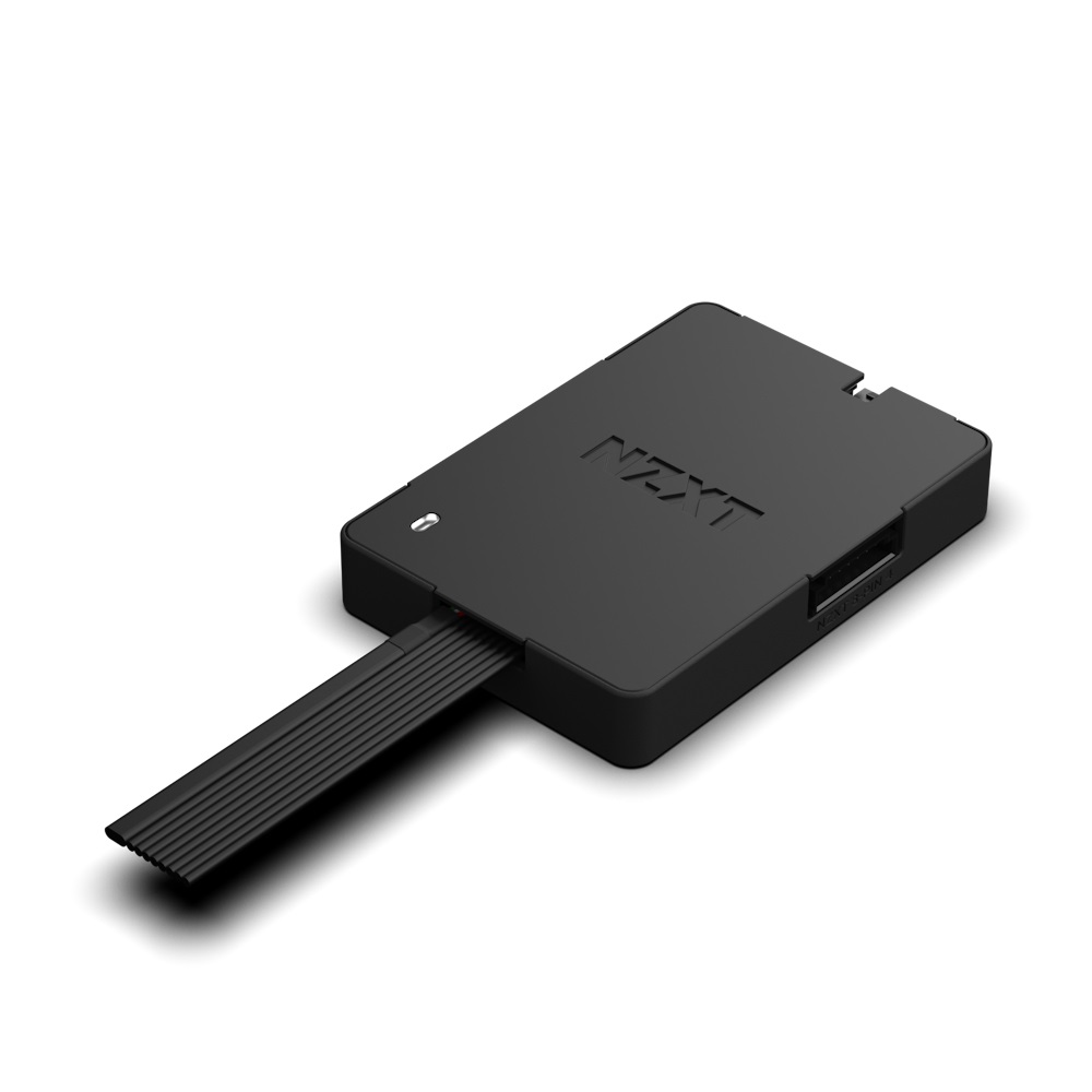 NZXT AC-CRFR1-B1 - Controller digitale della velocità delle ventole e dell'illuminazione RGB, 3 canali, Nero
