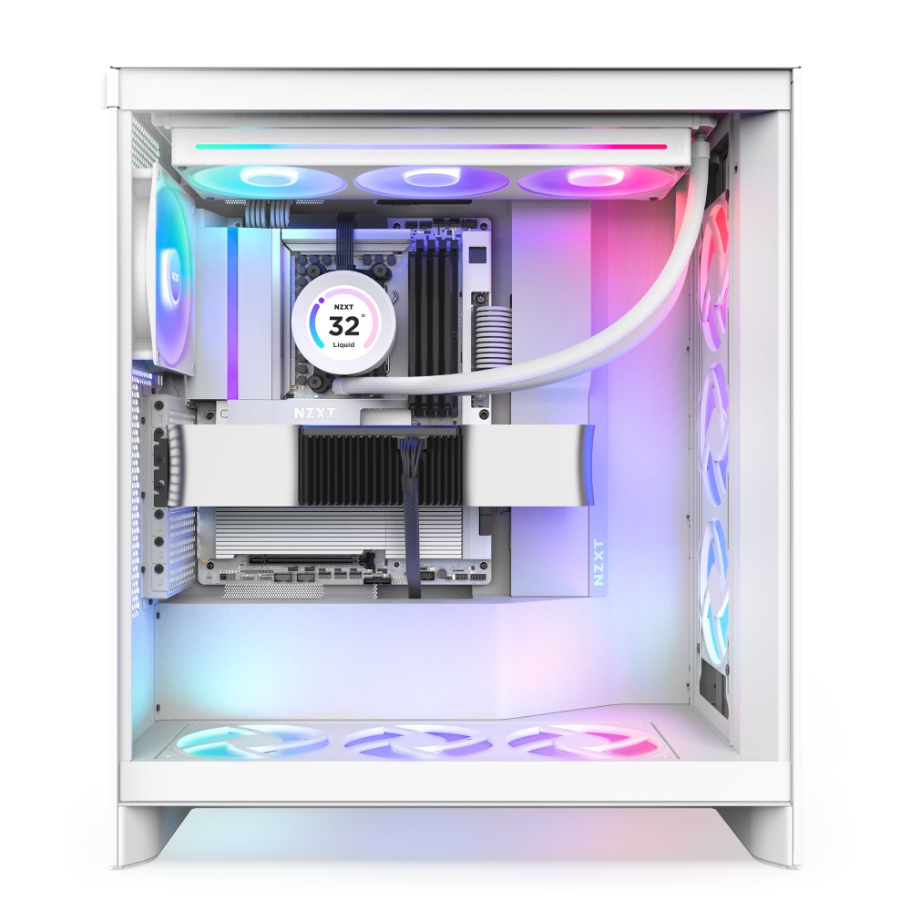 NZXT N9 X870E Scheda Madre ATX - AMD X870E Socket AM5 per Ryzen 9000/8000/7000, DDR5, 4x M.2, PCIe 5.0, 5GbE, USB 4