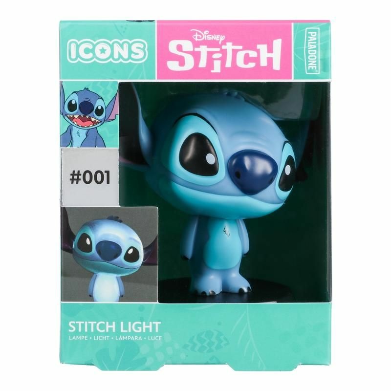 Paladone Icon Light Lilo & Stitch - Lampada Decorativa Multicolore 11 cm a Batteria