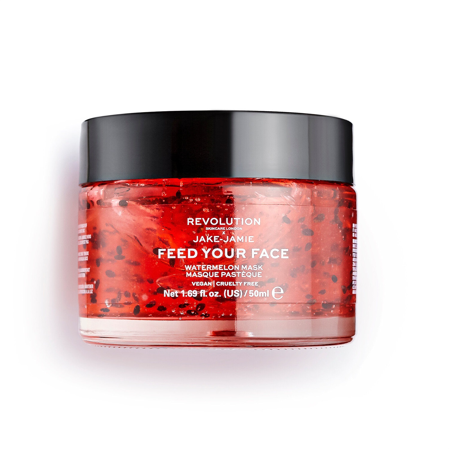 Revolution Beauty Skincare x Jake Jamie Maschera Idratante Viso all'Anguria 50 ml - Vegan e Nutriente
