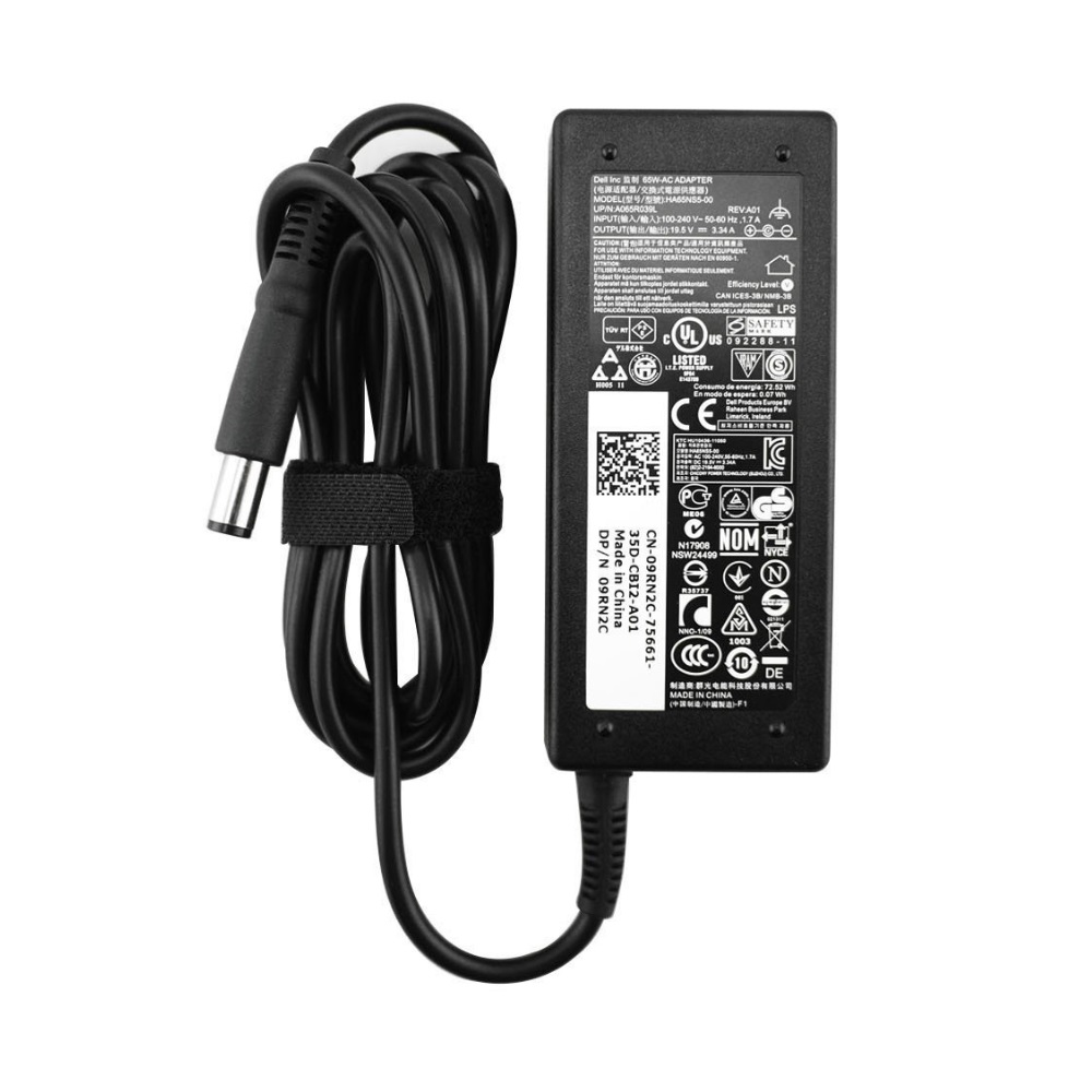 Origin Storage ADP-E65W-SA Adattatore e Invertitore Interno 65 W Nero - Compatibile con Latitude E Series con Cavo SA