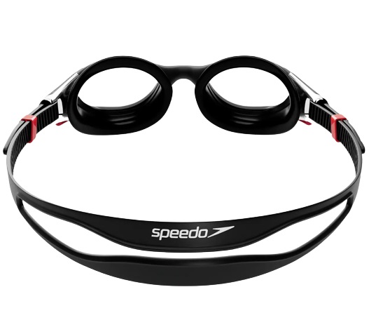 Speedo Biofuse 2.0 Occhialini da Piscina Unisex Adulto Mirror Nero - Taglia Unica, Anti-Fog, Anti-Leak, Comfort Migliorato