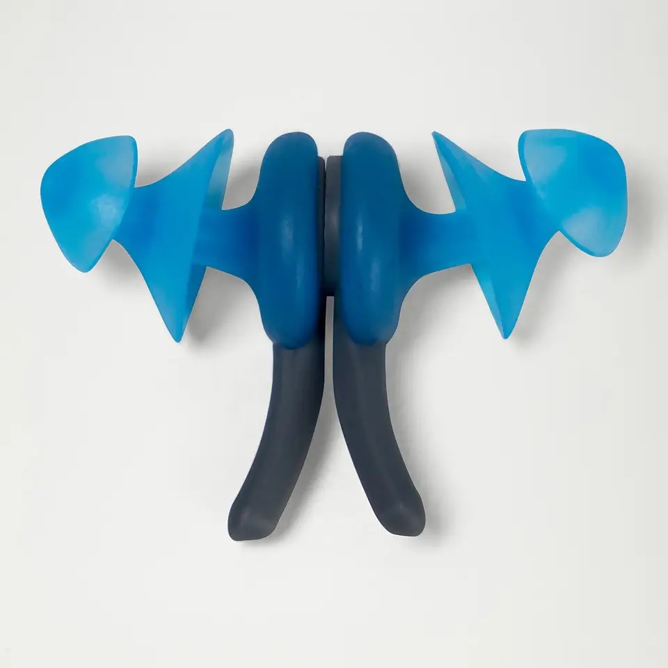 Speedo Biofuse Earplug Tappi per Orecchie da Nuoto Unisex Adulto, Blu, Taglia Unica - Design Ergonomico e Comfort Superiore