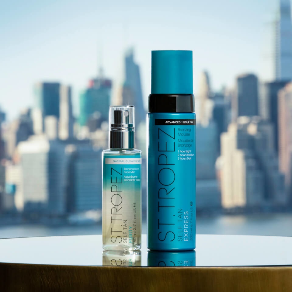 St. Tropez Self Tan Express Bronzing Mousse 200 ml - Mousse Autoabbronzante per Donna, Abbronzatura Naturale e Senza Striature