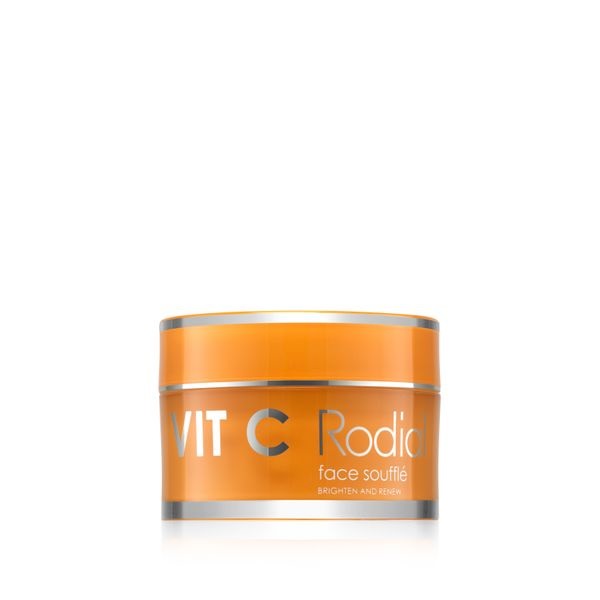 Rodial Vit C Deluxe Face Soufflé 50ml - Crema Giorno e Notte per Pelle Secca/Disidratata con Burro di Karité, Squalane, Vitamina C e Acido Ialuronico