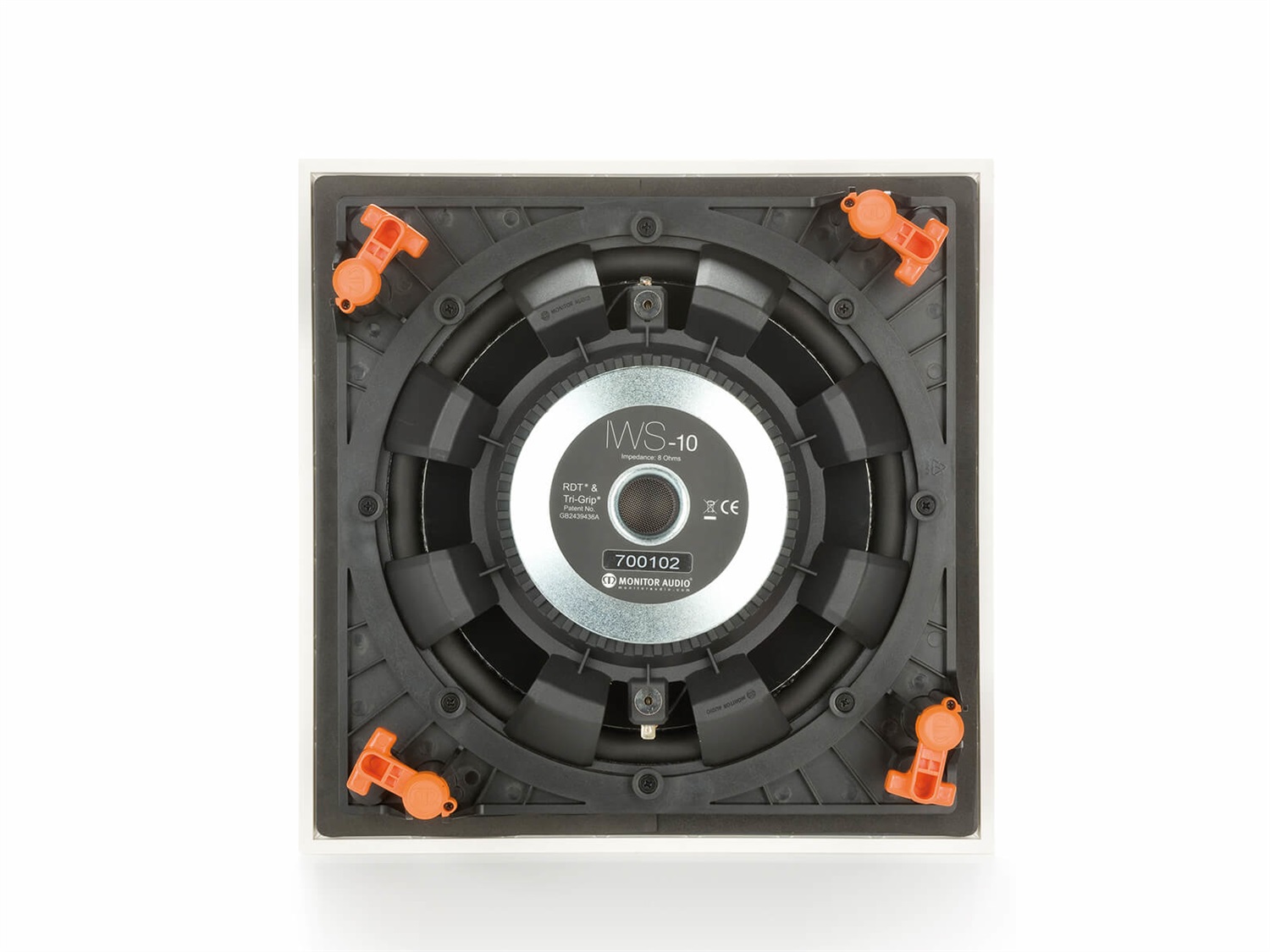 Monitor Audio IWS-10 - Subwoofer da incasso 150W, 9,23 cm, 8 ohm, installazione a parete o soffitto