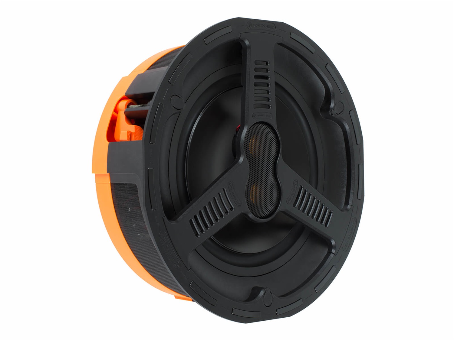 Monitor Audio AWC280 T2 - Altoparlante da incasso a soffitto 100 W, 9,76 cm, 8 ohm, stereo per esterni