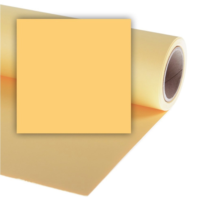 Colorama LL CO131 Fondale in Carta 2.72x11m Maize - Ideale per Fotografia Professionale