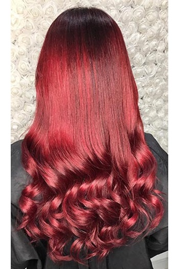 CRAZY COLOR Ruby Rouge Colore per Capelli Semi-Permanente 100 ml - Senza Ammoniaca, Pronto all'Uso, Vegano