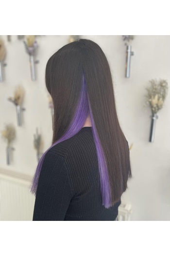 Crazy Color Colore per Capelli Semipermanente Hot Purple 100 ml - Senza Ammoniaca, Pronto all'Uso, Vegan